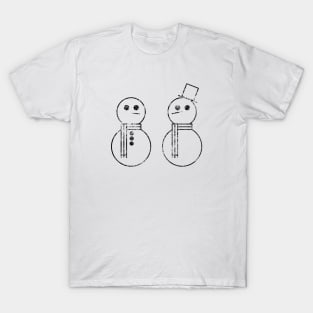 Snowmen Chillin' T-Shirt
